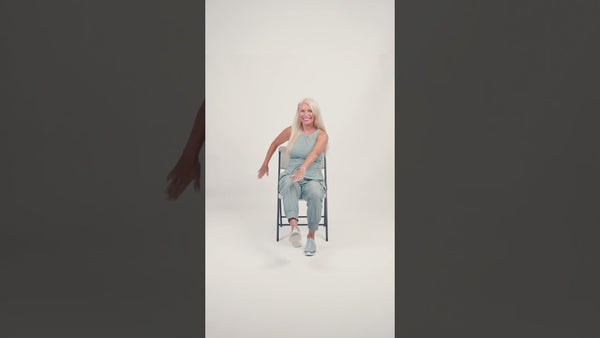 Seated Straight Leg Cross Cord Technique
